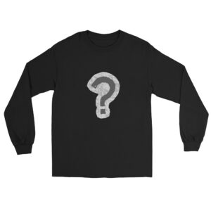 'Curious' Men’s Long Sleeve Shirt