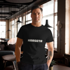 Men's premium cotton t-shirt (KRASOTA)