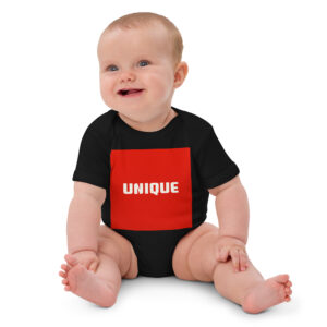 Organic cotton baby bodysuit