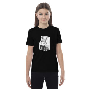 'Retro Arcade' Organic cotton kids t-shirt