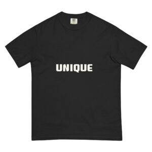 Unisex garment-dyed heavyweight t-shirt (UNIQUE)