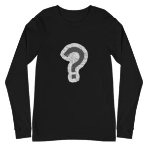 'Curious' Unisex Long Sleeve Tee