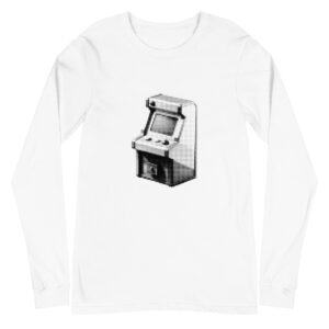 Unisex Long Sleeve Tee 'Retro Arcade'