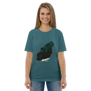 'Abstract Flow' Edition Unisex organic cotton t-shirt