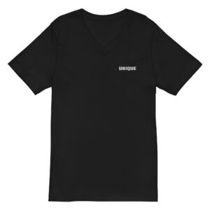Unisex Short Sleeve V-Neck T-Shirt (UNIQUE)