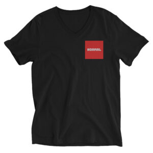 Unisex Short Sleeve V-Neck T-Shirt