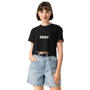 Women’s crop top  "Easy"