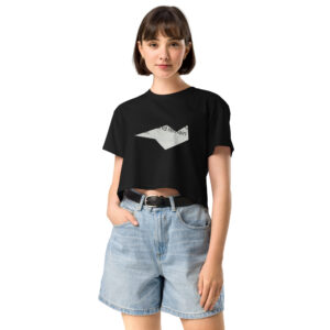 Ladies’ cropped tee