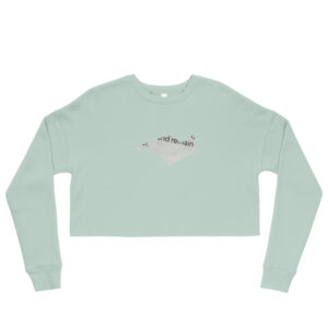 Ladies’ crop fit sweatshirt