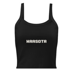 Women’s micro-rib tank top (KRASOTA)