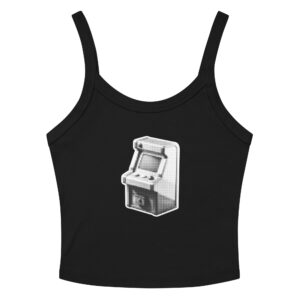 'Retro Arcade' Women’s micro-rib tank top