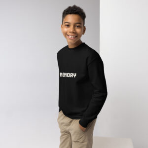 Youth crewneck sweatshirt  "Memory"