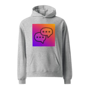 Unisex oversized hoodie