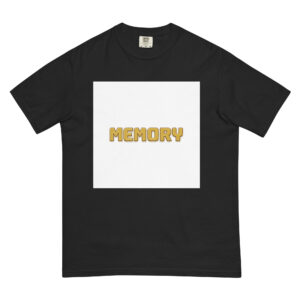Memory - Unisex garment-dyed heavyweight t-shirt