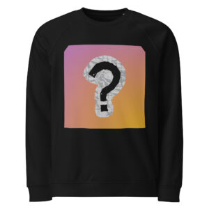 Curious - Unisex organic raglan sweatshirt