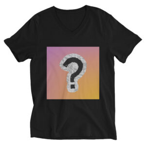 Curious - Unisex Short Sleeve V-Neck T-Shirt