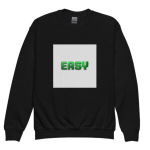 Easy - Youth crewneck sweatshirt